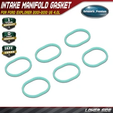 Engine Intake Manifold Gasket Set for Ford Explorer 2000 2002-2010 V6 4.0L Lower