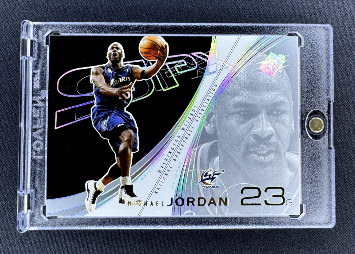 MICHAEL JORDAN 2002-03 Upper Deck SPx Holofoil #89 🔥CLEAN🔥 WIZARDS UNI!!!