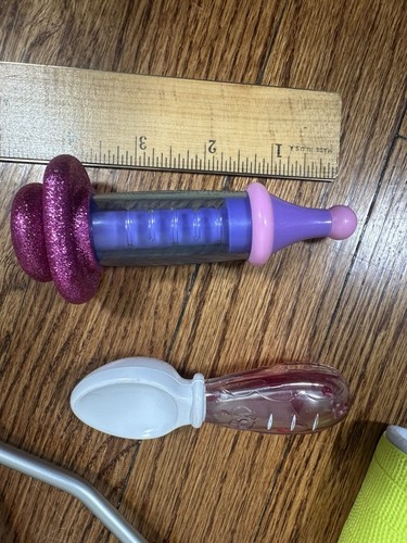 American Girl Doll Hospital Lot Feel Better Crutches Cast Set Ice Pack Mixed - Picture 3 of 5