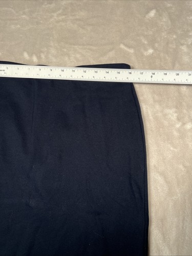 Philosophy Women's Pencil Skirt Dark Navy Blue Size 12 - Picture 5 of 9