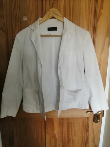 PIAZZA SEMPIONE Women’s Jacket Cotton Suit Blazer Made in Italy Size M - Picture 4 of 11