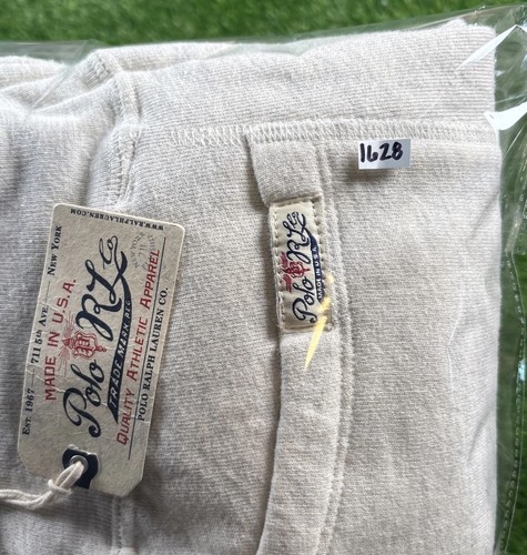 NEU Polo Ralph Lauren leichte Sport melierte Baumwollmischung Fleece Hose Gr. M hergestellt in den USA - Bild 18 von 18