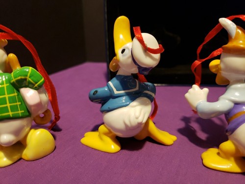 VINTAGE DISNEY ORNAMENT SET DONALD DUCK 65 FIESTY YEARS W/COA LIMITED EDITION - Bild 23 von 23