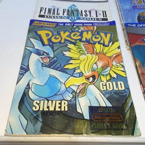 4 guías Nintendo Power Players Pokemon plata/oro disparado/verde hoja VER DISCO... - Imagen 2 de 24
