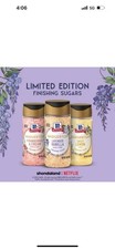 McCormick Bridgerton Finishing Sugar 3 Pack Strawberries Cream, Lemon, Lavender