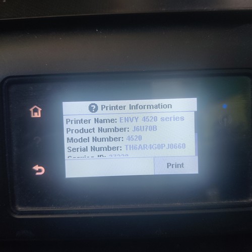 HP ENVY 4520 ALL IN ONE PRINTER Tested and Working -No Power cable/Ink - Picture 11 of 14