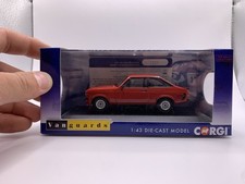 Vanguards Corgi 1:43 Ford Escort Mk2 RS Mexico Signal Red VA12615