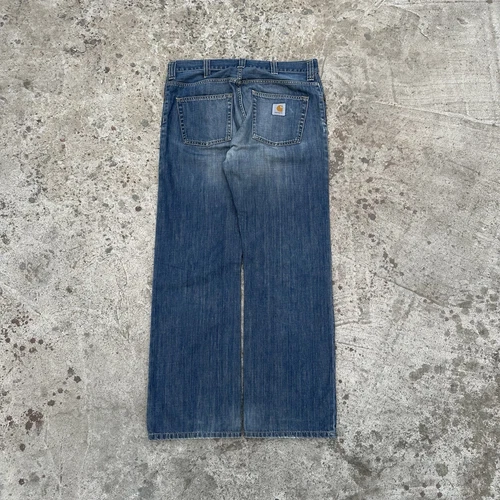 Pantalon jean vintage Carhartt Rockin W34xL32 Y2K 00s USA Hype Beast Crazy Fit