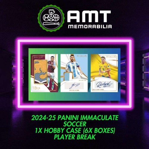 James Rodriguez Colombia 2024-25 Panini Immaculate 1X Case 6X Box Break #1