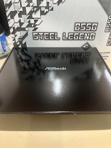 Carte mère gaming ASRock B550 Steel Legend Micro ATX AM4 DDR4 du Japon NEUVE - Photo 3/4