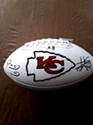 Patrick Mahomes & Travis Kelce  Autographed K.C Chiefs Football W/COA