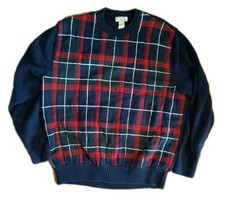 Dockers XL Crew Neck Sweater Navy,Red,White CoTTON. VERY NICE
