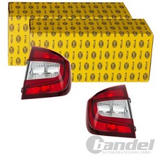 2x HELLA  RÜCKLEUCHTEN SATZ passend für SKODA RAPID LINKS+RECHTS