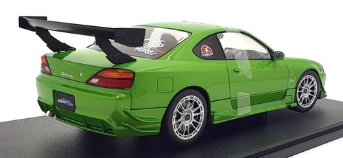 Solido escala 1/18 Diecast S1812203 - Nissan Silvia S15 Spec R Aero - Met. Verde - Imagen 2 de 5