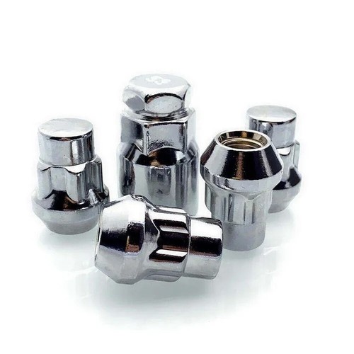 For Chevrolet Corvette 97-19 M12 x 1.5 Anti-Theft Wheel Locks Lug Nuts Cone Seat - Picture 2 of 9