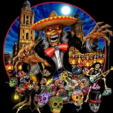 IRON M. Mariachi poster print 10"x10" home decor