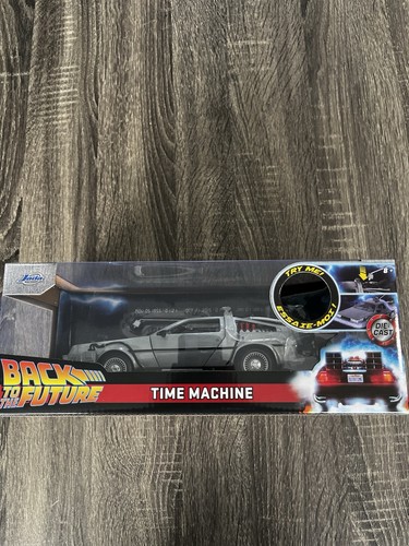 Jada Hollywood Rides 1:24 Diecast Delorean: Back To The Future with LED Lights! - Picture 1 of 6