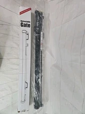 Retractable Baby Dog Safety Gate 44"Height 65"Wide Black