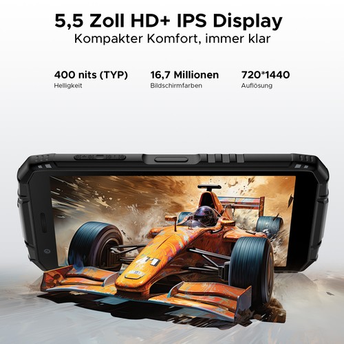 DOOGEE Fire 3 móvil exterior Android 15 Smartphone sin contrato 12GB+64GB 8350mAh - Imagen 3 de 11