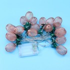 3M LED Pineapple String Light Battery Operated String Light for Outdoor Decor