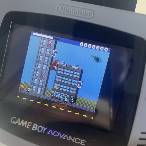 Game Boy Advance mit IPS Display - neues Gehäuse, top - Bild 2 von 6