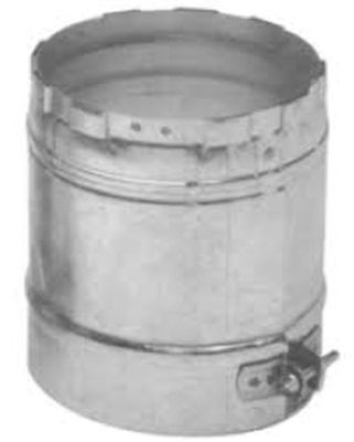 AMERI-VENT 3EUA-M UNIVERSAL ADAPTER MALE , 3'' DIA X 6'' L