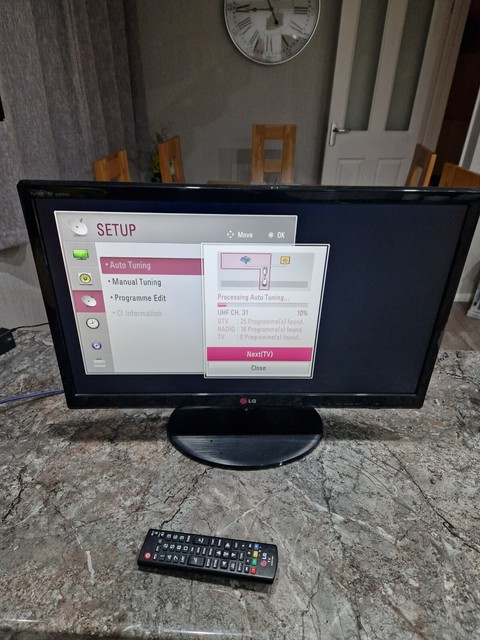 LG 24” LED TV HD Plus Remote Controller 24MN43D-PZ Black LG 24” LED TV HD Plus Remote Controller 24MN43D-PZ Black