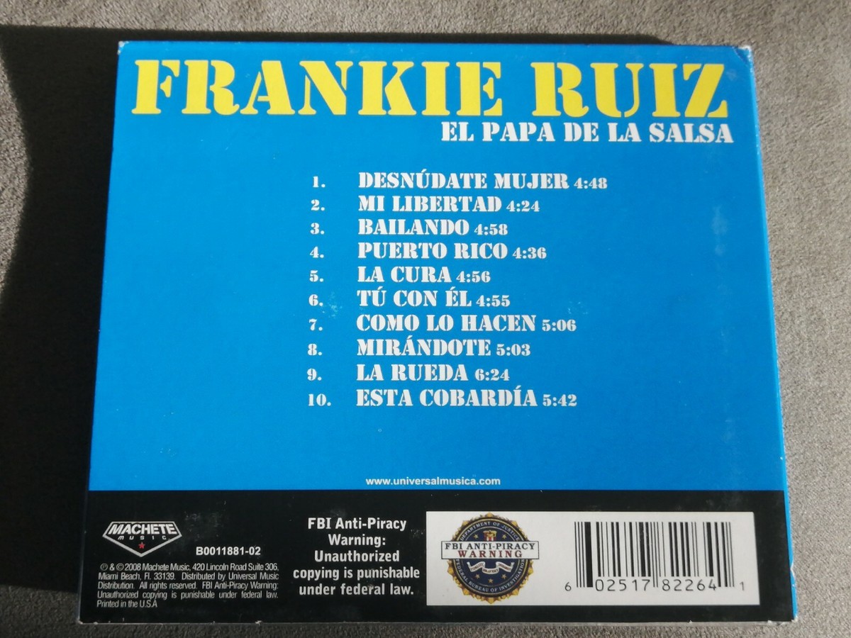 Papa De La Salsa by Frankie Ruiz (CD, 2008 Machete