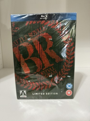 Battle Royale Limited Edition 3-Disc Blu-Ray Box Set Pfeil Video Neu & Versiegelt