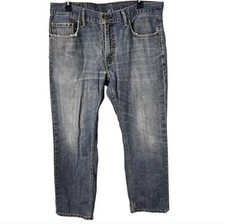 Levi's Strauss 559 Blue Jeans 34 X 30 Distressed