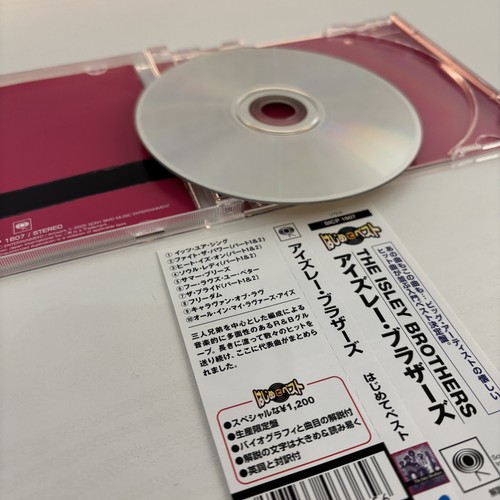 THE ISLEY BROTHERS (COLLECTINS)CD from JAPAN - Picture 4 of 4