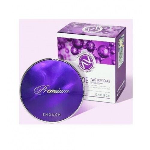 Enough Premium 8 Peptide Two Way Cake SPF50+ PA+++ #13,21,23 (Inc. Refill) 13g - Picture 1 of 5