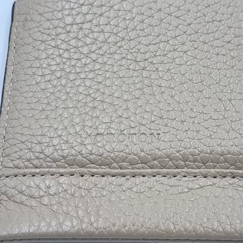 Oroton Avalon Fawn Genuine Leather Soft Fold 12 Card Wallet Purse Clutch - Picture 7 of 10