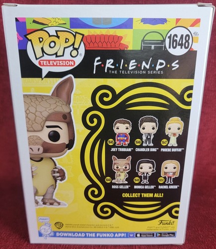 Ross geller funko # 1648 (nib)With Pop Protector  - Picture 7 of 7