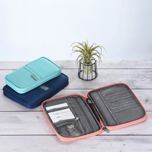 Dream Travel Multi-Taschen Familie Reisepass Halter Reise Geldbörse Organizer Halter - Bild 2 von 11