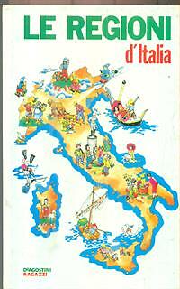 LE REGIONI D'ITALIA AA.VV. DE AGOSTINI 1998 DEAGOSTINI RAGAZZI RILEGATO - Foto 2 di 2