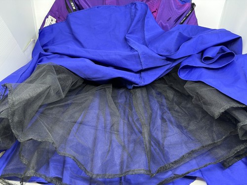 Vintage 1974-95 Zum Zum Short Formal Dress Prom Size 3 Sequins Satin Strapless - Picture 16 of 17