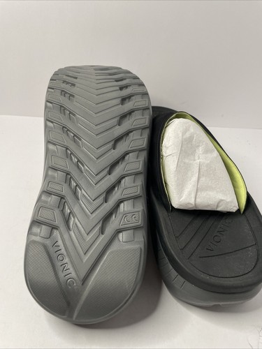 Sandalia de recuperación Vionic Restore unisex puntera EE. UU. 11,5 M/13 W negra/carbón - Imagen 5 de 5