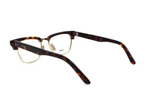 NUOVI OCCHIALI CELINE CL50026U 030 HAVANA ORO MONTATURA - Foto 4 di 10