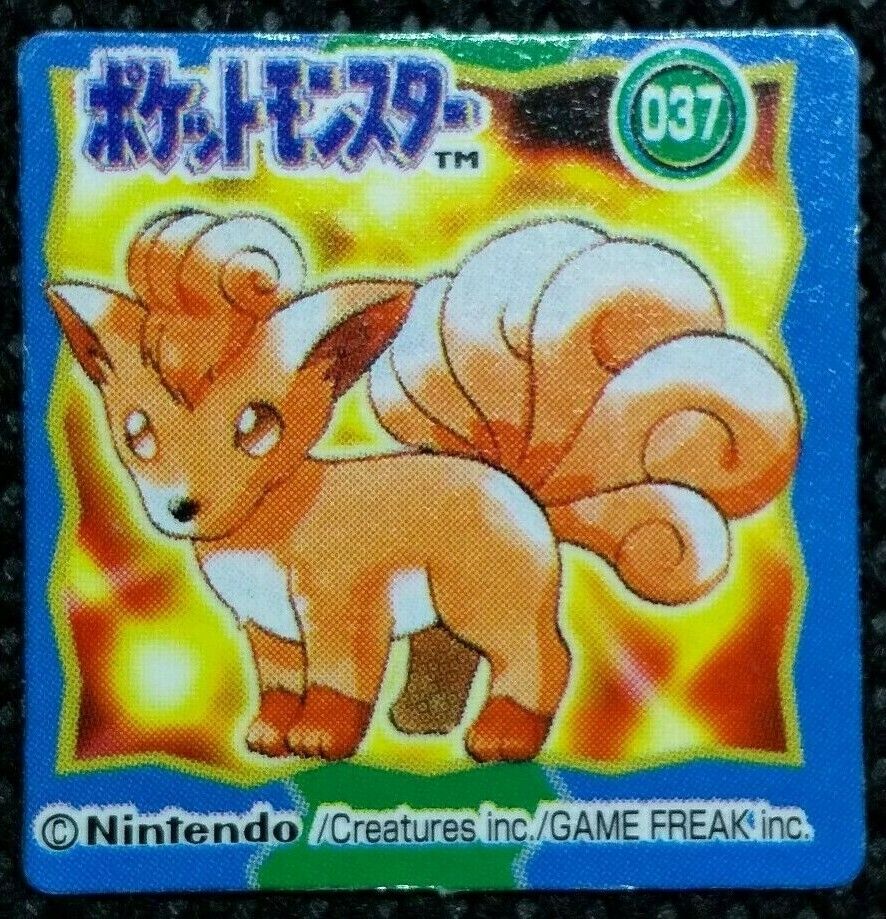 Vulpix Pokemon GB Mini Card No.037 Game Freak Nintendo Vulpix Pokemon GB Mini Card No.037 Game Freak Nintendo