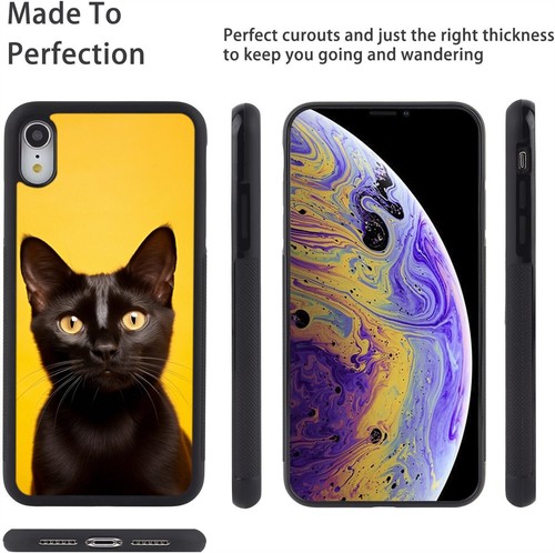 Frame Case For Samsung A15 A16 S23 S24 S25 Ultra FE Bombay cat cartoon character - Picture 13 of 25
