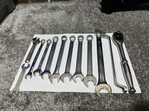 Spanner Set 9/10/13/14/18mm Ratchet Sold As Seen - Picture 2 of 4