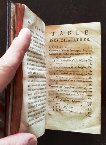 TOUSSAINT: LES MOEURS + ECLAISSISSEMENT SUR LES MOEURS. 2 volumes 1748+1762. BE. - Picture 5 of 7