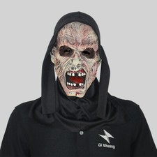 Halloween Masquerade Latex Scream Ghost Head Mask Creepy Party Cosplay Costumes