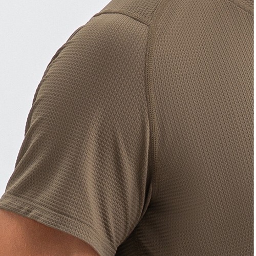 Men Fitness T-Shirt Running Summer Breathable Lightweight Quick Dry Sports Tops - Picture 10 of 14