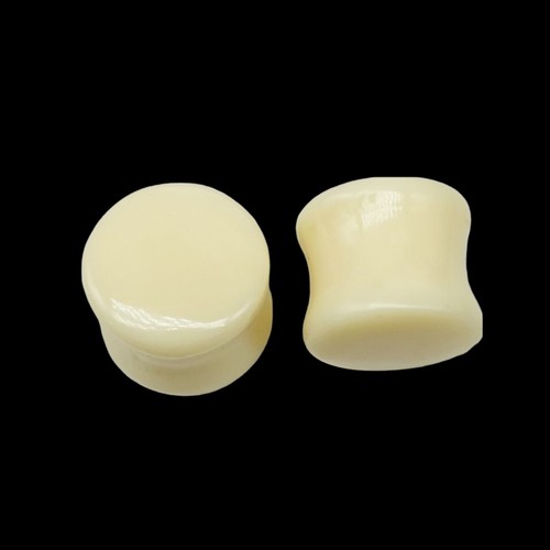 Buffalo BONE Ear Plug, Round Shape Gauges -Earplugs, Handmade Size 3mm to 50 - Picture 4 of 5