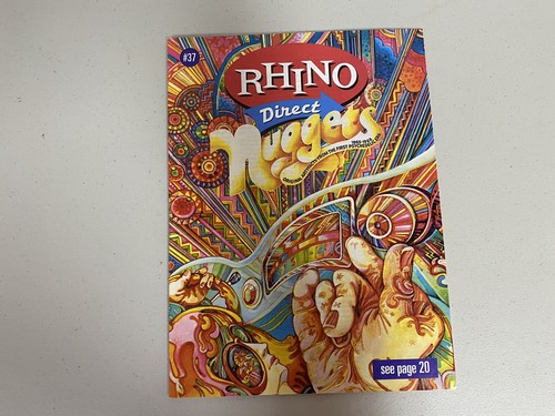 Rhino Direct Catalog #37~Nuggets cover~First Psychedelic Era~Mint - Picture 1 of 6