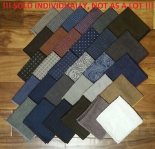 Platinum ELEVENTY Wool Cotton Reversible Pocket Square 12'' Made Italy MSRP 95