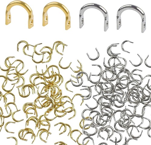 200X U-Shaped Fishing Spinner Clevis Brass Easy Blade Clevis for Lure Fishing - Picture 1 of 13