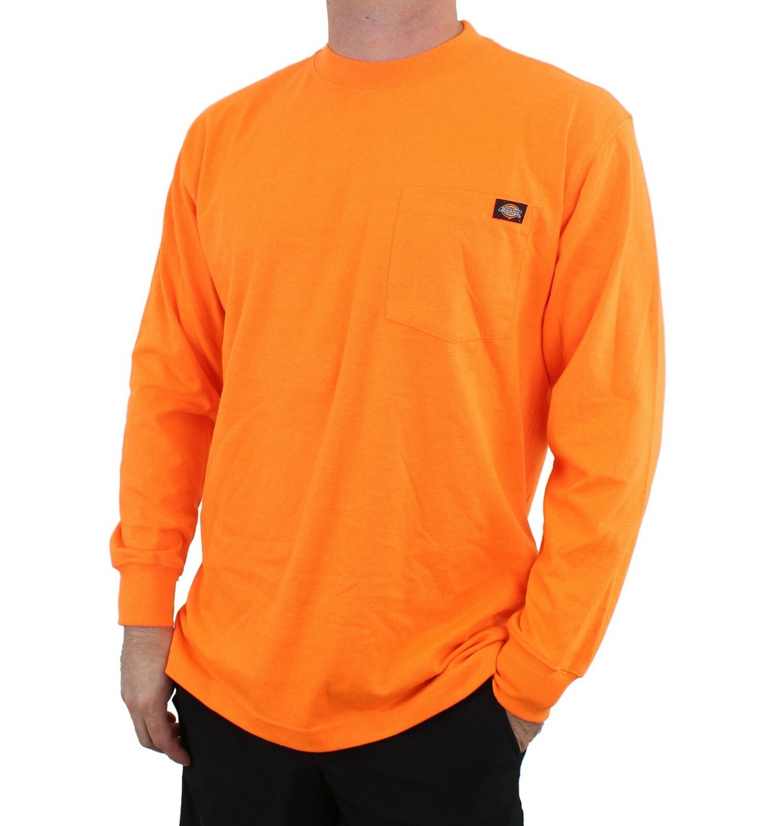 Dickies Men's 50/50 Jersey T-Shirt Long Sleeve Heavyweight